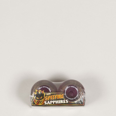 Spitfire Wheels Sapphire Clear Purple 58mm